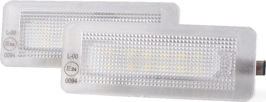 M-Tech Φώτα Πινακίδας Led Smart 2τμχ