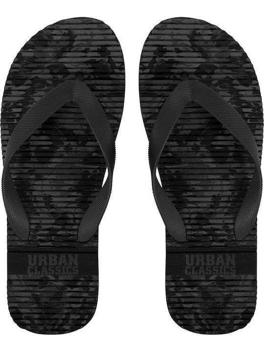 Urban Classics Men's Flip Flops Black