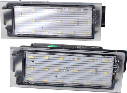 M-Tech Φώτα Πινακίδας Led 2τμχ