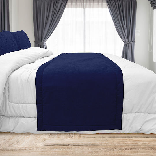 Lino Home Renas Легло Runner Хотелски Единично Д240xШ60см. Светлосиньо