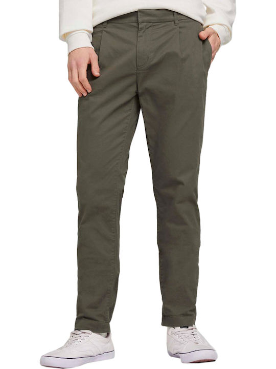 Tom Tailor Hose Chino in Schlanker Passform Grün