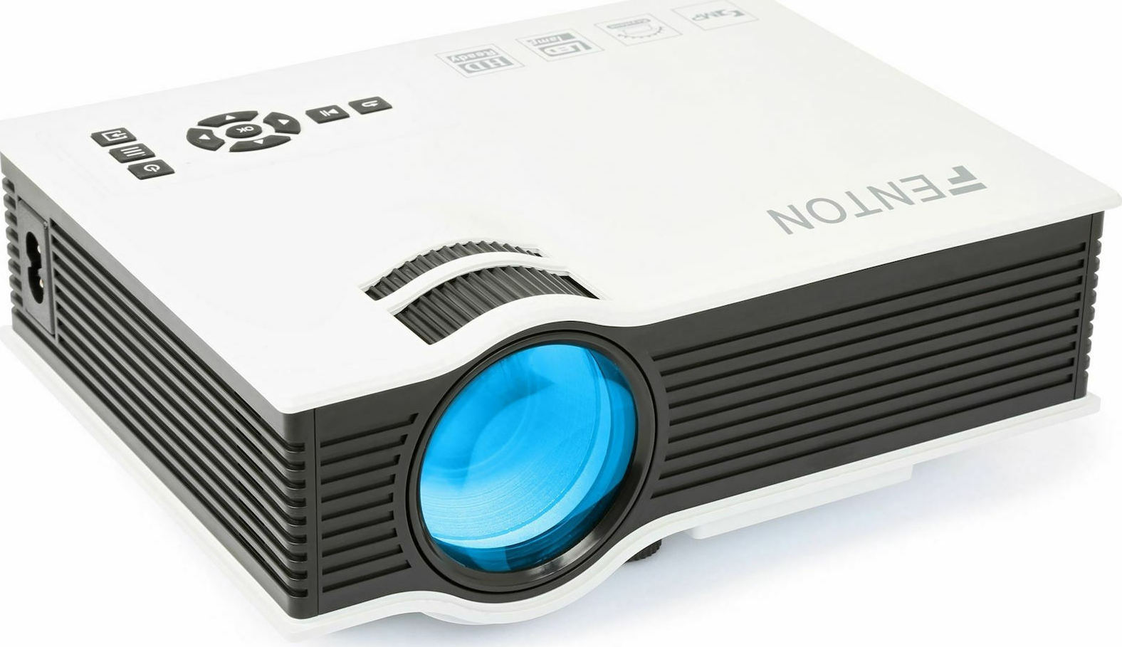 Fenton X20 Projector με Φυσική Ανάλυση 800 x 480 και Φωτεινότητα 800