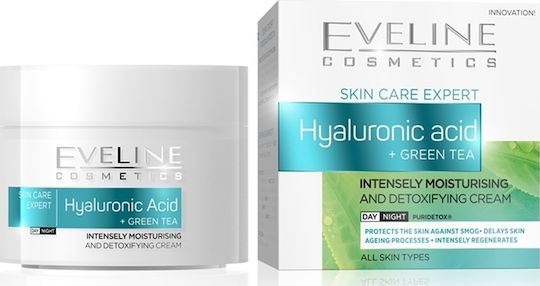Eveline Cremă Hidratantă de Față cu Acid Hialuronic 50ml