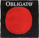 Pirastro Μονή Synthetic Core Χορδή για Βιολί 4/4 Obligato Single E Medium 4/4 Goldsteel
