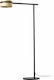 Faro Barcelona Loop LED Floor Lamp H125xW26cm. with Warm White Light 600lm Black