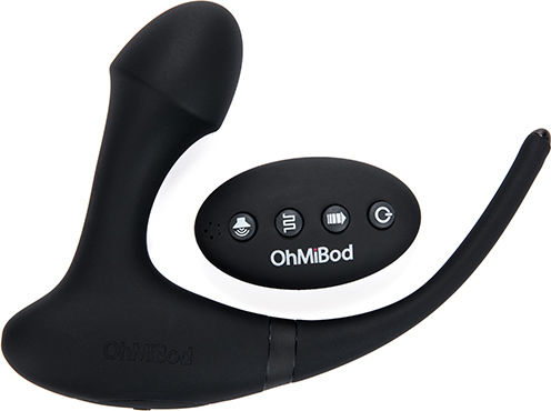Ohmibod Club Vibe 3.OH Hero Vibrator Anal cu Funcție Wireless Negru 14cm