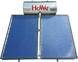 Howat Inox Ηλιακός Θερμοσίφωνας 160lt/3m² Glass Διπλής Ενέργειας με Επιλεκτικό Συλλέκτη