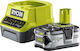 Ryobi Комплект Батерия Литиеви Капацитет 4Ах 18V със Зарядно RC18120-140