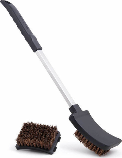 Broil King Baron BBQ Cleaning Brush 47cm with Natural Hair Palmyra 3pcs
