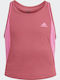 Adidas Pop-Up Women's Athletic Blouse Sleeveless Fuchsia