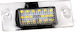 M-Tech License Plate Lights Led for Audi A3 97-03 /A4 95-99 2pcs