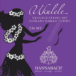 Hannabach Set of Nylon Strings for Ukulele Ukulele Soprano Hawaiian Tuning