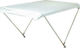 Eval Tenta Barca Aluminiu M275xL185xH108cm Alb Culoare