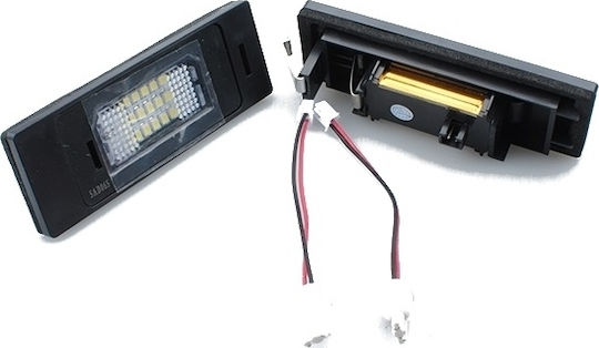 M-Tech Светлини за регистрационната табела LED 12V за BMW Z4 / Серия 1 / Ред 6 2бр