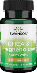 Swanson DHEA & Pregnenolone Complex Special Dietary Supplement 60 veg. caps