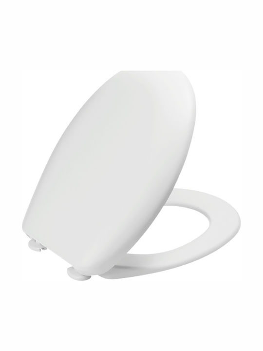 Elvit Universal Καπάκι Λεκάνης Πλαστικό 44.6x35cm Λευκό