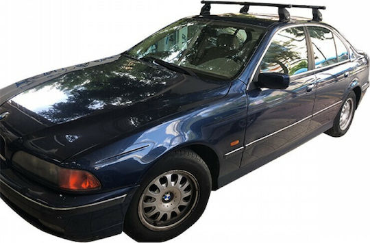 Menabo Menabo Steel Car Roof Bars for BMW E39 4D Set with Roof Rack Legs MPBMWE3901
