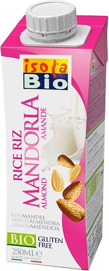 Isola BIO Bio-Produkt Gemischte Getränke Reis mit Mandel Ohne Zuckerzusatz 250ml