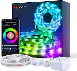 Teckin Αδιάβροχη Ταινία LED SL02 12V Wi-Fi RGB 5m