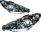 Front Lights for Peugeot 206 1998-2002 2pcs