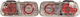Autoline Taillights for Honda Civic 2D/4D Lexus type 1992 2pcs