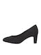 Tamaris Pumps mit Chunky mittelhohem Absatz Schwarz