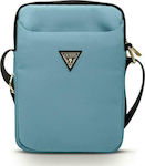 Guess Nylon Triangle Logo Bag Fabric Blue (Universal 10") GUTB10NTMLLB