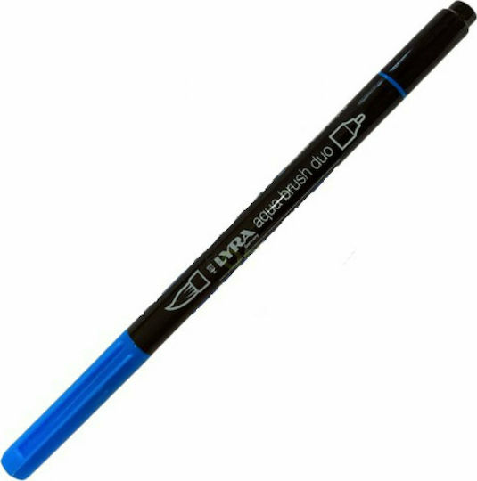 Lyra Aqua Brush Duo Zeichenmarker 4mm Blau