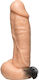 Doc Johnson Vac U Lock Realistic Kong Attachment Ρεαλιστικό Dildo με Όρχεις Flesh 23cm