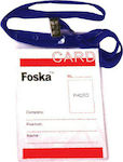 Foska Conference Badge 1pcs 155x103mm