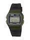Casio Collection Digital Men's Watch 39mm Battery with Black Rubber Strap