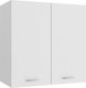 Wall Cabinet Λευκό L60xW31xH60cm