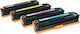 EcoStar Συμβατό Toner για Laser Εκτυπωτή HP 125A CB542A 1200 Σελίδων Κίτρινο