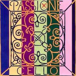 Pirastro Cello Passione 4/4 Μονή Χορδή Steel 4/4 D (Ρε)