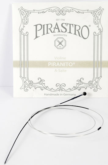 Pirastro Μονές Steel Χορδές 4τμχ για Βιολί 4/4 Piranito Violin 4/4 A (La) Aluminium