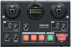 Tascam Εξωτερική Επαγγελματική Κάρτα Ήχου MiNiStudio Creator US-42 Συνδεσιμότητα USB Black