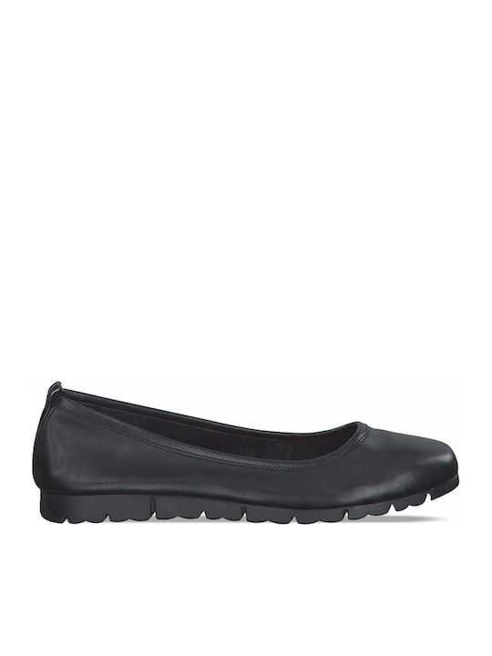 Anatomic Leather Ballerinas Black