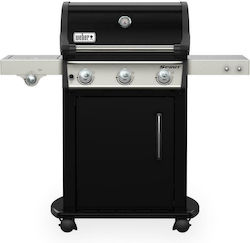 Weber Spirit E-325 GBS Gas Grill with 3 Burners 9.38kW and Side Hob