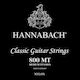 Hannabach 800 Medium Tension Single Nylon Classical Guitar Strings 6 Pieces