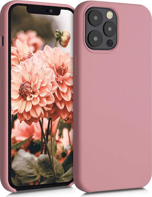 KWmobile Matte Liquid Back Cover Σιλικόνης Ροζ (iPhone 12 Pro Max)