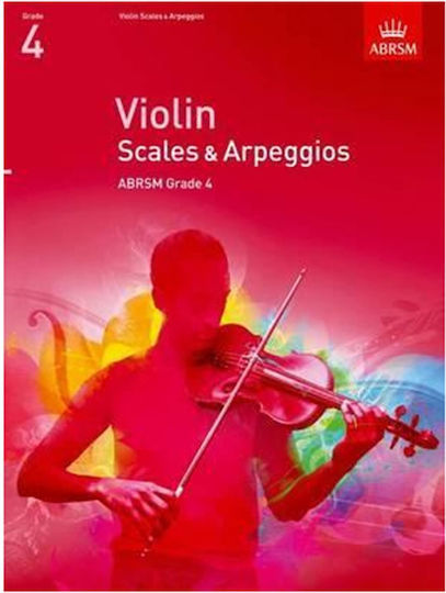 ABRSM Violin Scales & Arpeggios Παρτιτούρα για Βιολί Grade 4