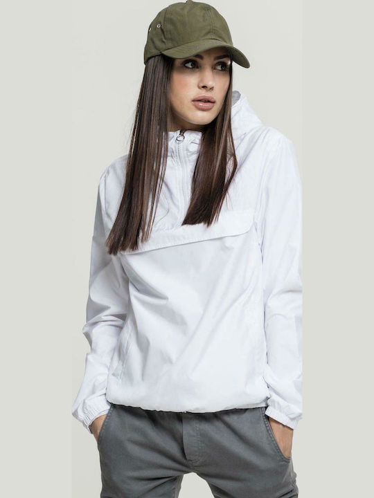Women's Short Sports Jacket for Winter White