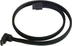Silverstone 7-Pin SATA III - 7-Pin SATA III Cable 50cm Μαύρο (SST-CP08)