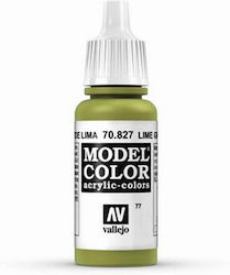 Acrylicos Vallejo Model Model Making Paint Lime...