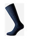 Walk Men's Solid Color Socks Blue