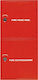 Mobiak Fire Hose Cabinet 1" 78x15x25cm