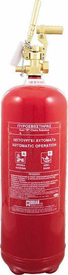 Mobiak Automatic Local Application Wet Chemical Fire Extinguisher 6lt ABF