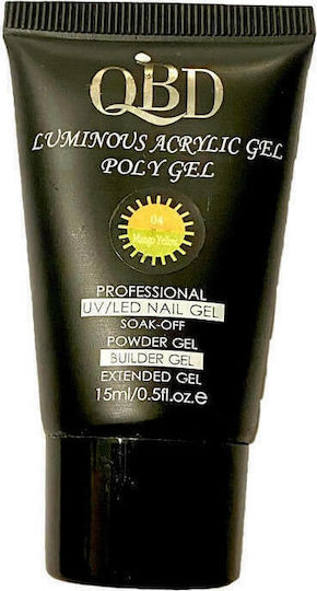 QBD Luminous Acrygel Νυχιών 04 Πολύχρωμο 15ml