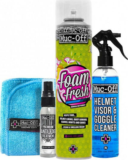 Muc-Off Helmet Care Kit Καθαριστικό Kit Κράνους MUCUNICLE15