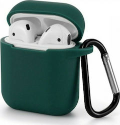 ObaStyle Калъф с кука в Зелен цвят за Apple AirPods 1 / AirPods 2